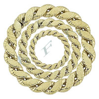 Gold-Filled Closed Braided Jumpring 24869-GF