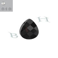 Jet 25111-B Swarovski Crystal Pendants