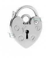 Ss Heart Padlock Clasps 2558-Ss 
