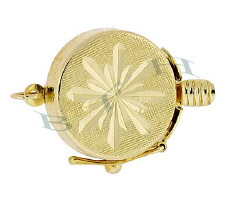14K Multi-Strand Fancy Round Clasp With Safety 2564-14K