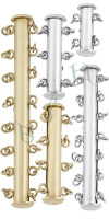 14K Multi-Strand Bar Clasps 25947-14K