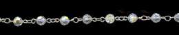 6mm 5000 Crystal Ab Swarovski Link Chain 26294-Rh
