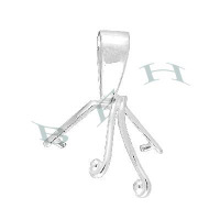 Ss 6mm Side Fancy Fancy Pinch Bail 26318-Ss 