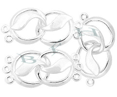 Ss Multi-Strand Hook And Eye Clasp 26326-Ss 