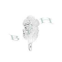 Sterling Silver 7mm Flower Bail 26356-Ss 