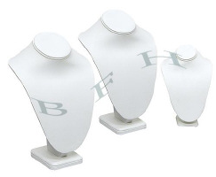 Style B White Faux Leather Neckform 27669-Bx