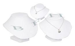 Style C White Faux Leather Neckform 27679-Bx