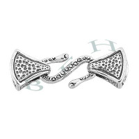 Ss 30mm Oxides Hook And Eye Clasp 27972-Ss