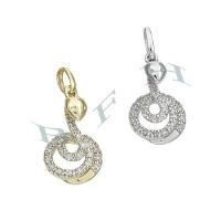 14K Diamonds Snake 28076-14K
