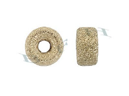Gold-Filled Stardust Roundel Bead 28903-GF
