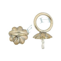 Gold-Filled Large Ring Fluted Pendant Cup 28913-GF