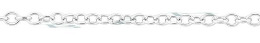 1.5mm Width Sterling Round Cable Chain 28916-Ss