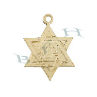Gold-Filled Star Of David Charms 29097-GF