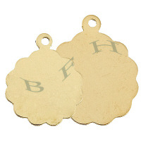 Gold-Filled Disc Charms 29104-GF