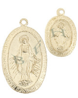 Gold-Filled Mary Charms 29109-GF