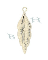 Gold-Filled Leaf 21mm Charms 29122-GF