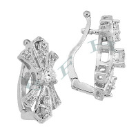 Rhodium Sterling Silver Enhancer 29209-Ss 