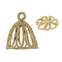 Vermeil Cubic Zirconia 9mm Pearl Drop 29402-Vm