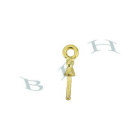 Vermeil Screw Eye 29404-Vm
