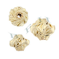 Gold-Filled Flower Bead 29689-GF
