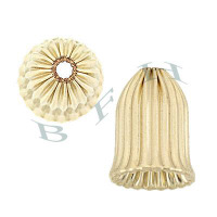 Gold-Filled Corrugated Bell Cap 29690-GF