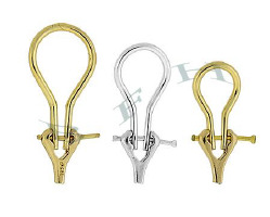 18K Earring Omega Clips 3077-18K