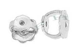 Platinum 4.5mm Earring Screw Earnut 3081-PT Type A