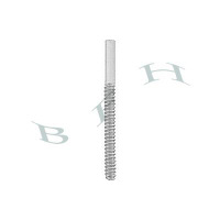Platinum Earring Threaded Post 3083-PT Type B