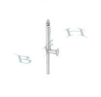 Ss 4mm Pad Cufflink Back Stud 3089-Ss 