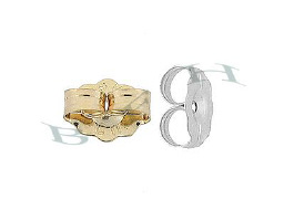 10K Earring Friction Earnuts