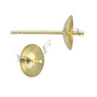 14K Light Pearl Earring 3803-14K