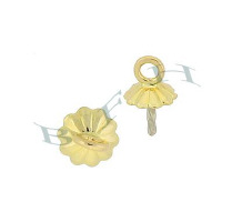 Gold-Filled Fluted Pendant Cup 3847-GF