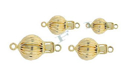 Gold-Filled Bead Clasps