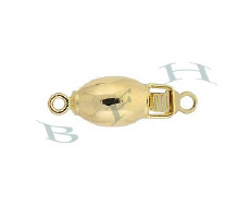 14KY Oval Clasps 3881-14KY