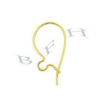 Gold-Filled Kidney Earwire Earring 3937-GF
