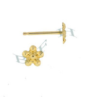 14K Daisy Stud Earring 4010-14K