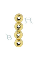 14K 5mm Spacing Roundel Dividers 4234-14K