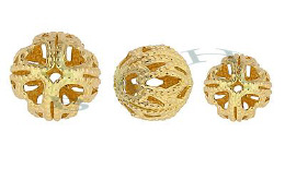Filigree Round Beads 4247 