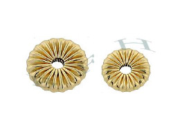 Corrugated Saucer Beads 4268 