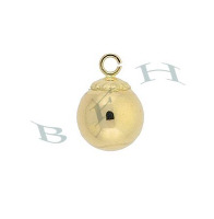 14K 6mm Ball Pendant 4282-14K