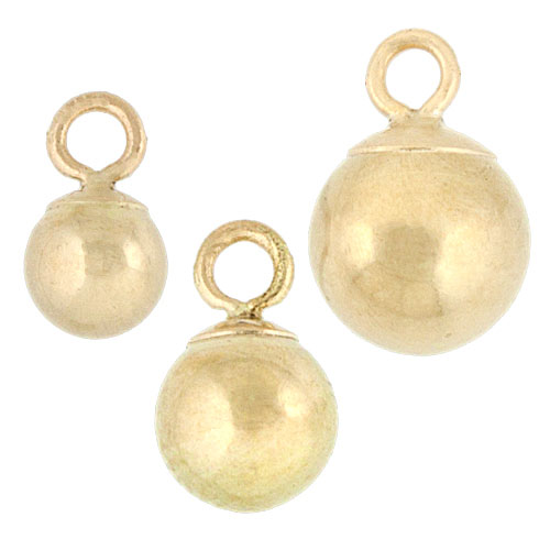 14K Ball Pendant 4533-14K