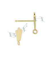 14K Fancy Stud Earring 4701-14K
