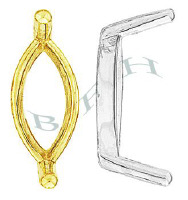 14K Single Gallery Marquise Setting 8175-14K