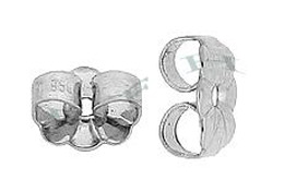 Platinum 6mm Earring Friction Earnut 8832-PT