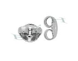 Platinum 7mm Earring Friction Earnut 8833-PT