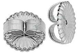 Platinum 9mm Earring Friction Large Earnut 8834-PT