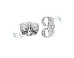 Platinum 5.8mm Earring Friction Earnut 8835-PT