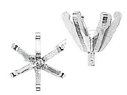 18K Round 6 Prongs Standard Setting 8987-18K