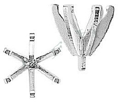 14K Round Setting Findings