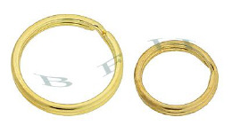 Gold-Filled Large Round Split Ring 9705-GF